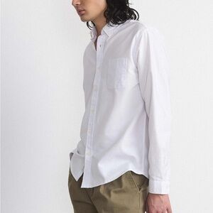 The Jasper Oxford Shirt in White